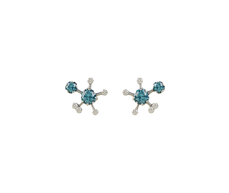 Bubblegum Blue Earrings